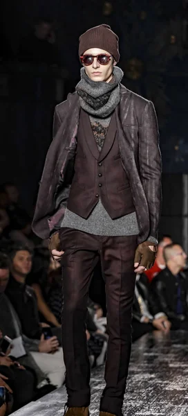 John Varvatos FW17 desfile de pista — Fotografia de Stock