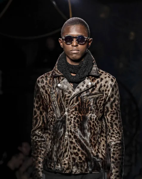 John Varvatos FW17 desfile de pista — Fotografia de Stock