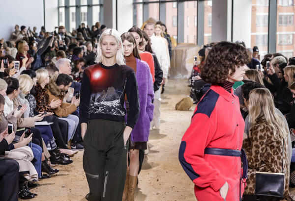 Lacoste FW17 collection runway show