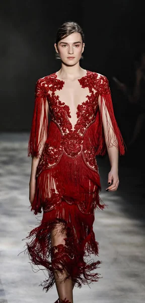 Marchesa collection runway show — Stock Photo, Image