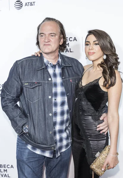 Director Quentin Tarantino y Courtney Hoffman — Foto de Stock