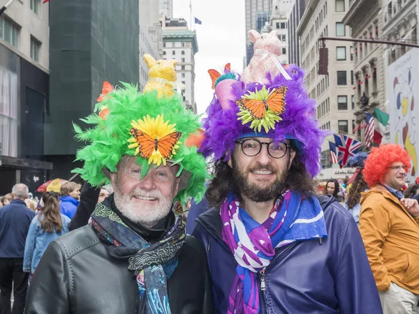 Nowy Jork Usa Kwietnia 2018 Ludzie Strojach Uczestniczyć 2018 Nowy — Zdjęcie stockowe
