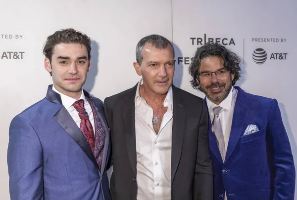 Actores Alex Rich y Antonio Banderas — Foto de Stock