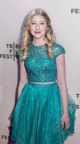 Violet Young attends Tribeca Film Festival — Stock Photo, Image