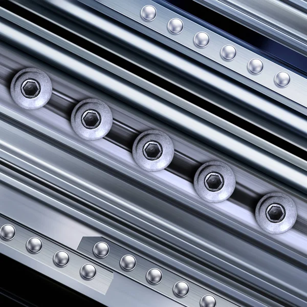 Background with rivets — Stock Photo, Image