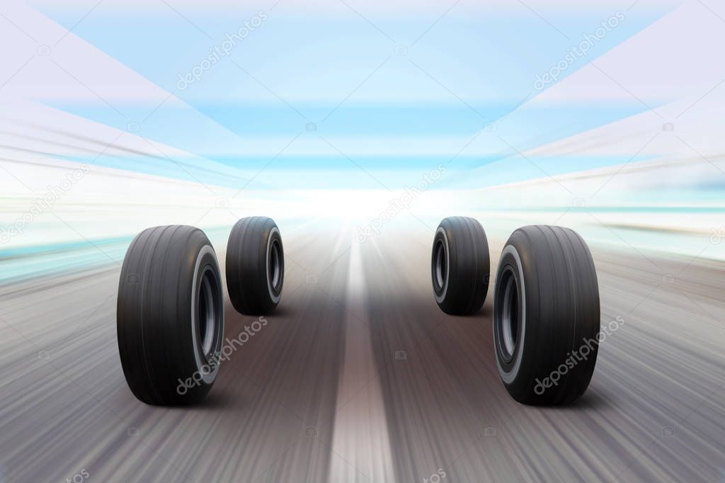 illustration of tires 