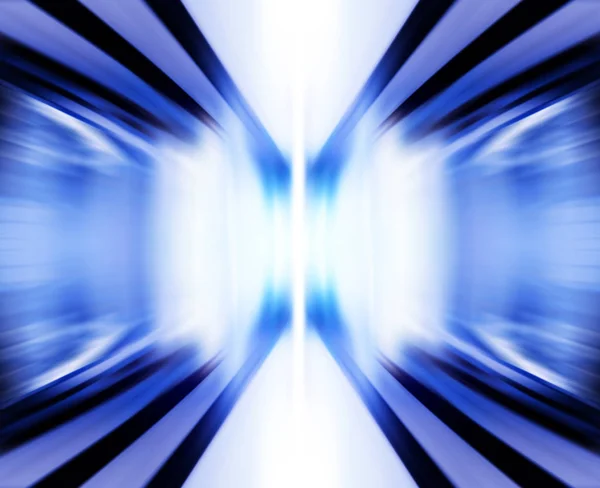 Mavi elektromanyetik güç — Stok fotoğraf
