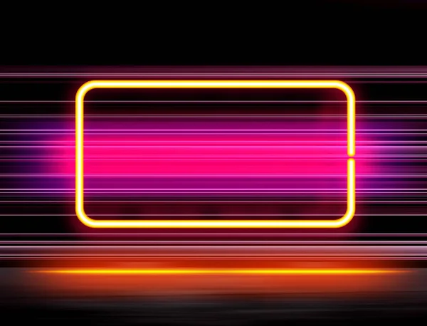 Design with colour neon elements — Stock Photo, Image