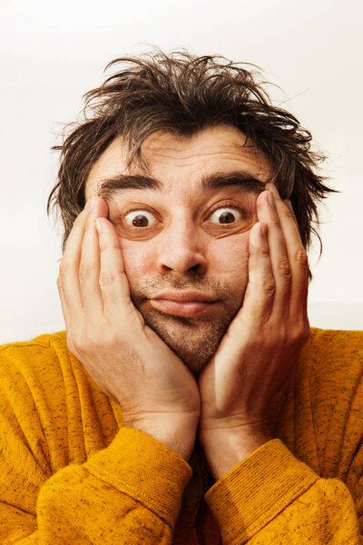 Лицо обескураженного человека
