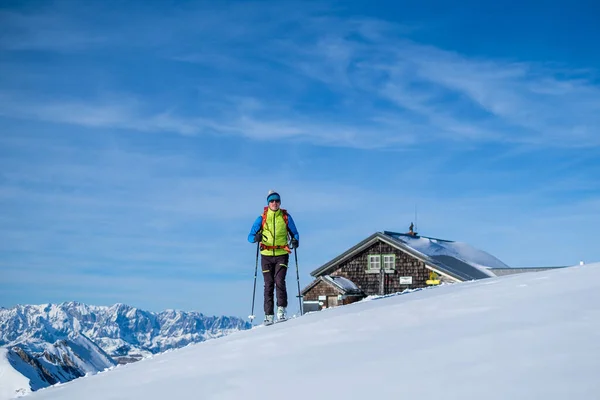 Sklitouring nelle Alpi austriache — Foto Stock