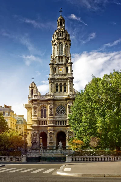Eglise de la Sainte - Trinite, Paris, França — Fotografia de Stock