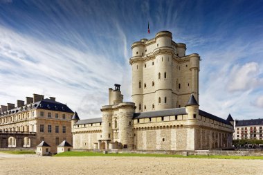 Paris 'teki Chateau de Vincennes.