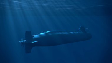 Nuclear Submarine clipart