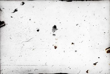Toz ve çizikleri fotoğrafik kağıt üzerinde