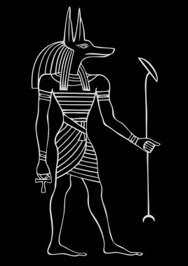 Anubis - Antik Mısır tanrısı