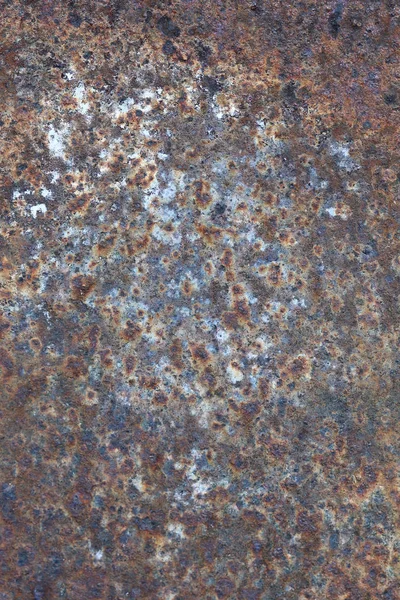 Rostiga och slitna ytan av järn plattan — Stockfoto