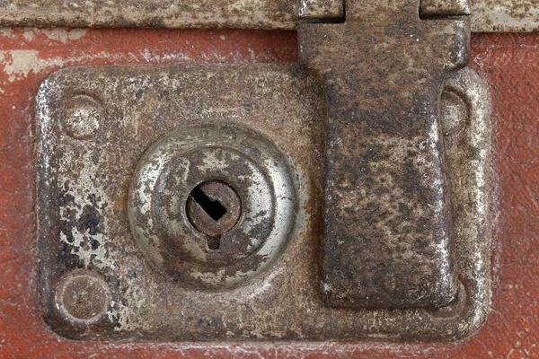 Vecchia serratura cashbox — Foto Stock