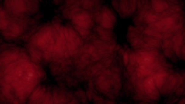 Темно-червона сяюча хмара — стокове відео
