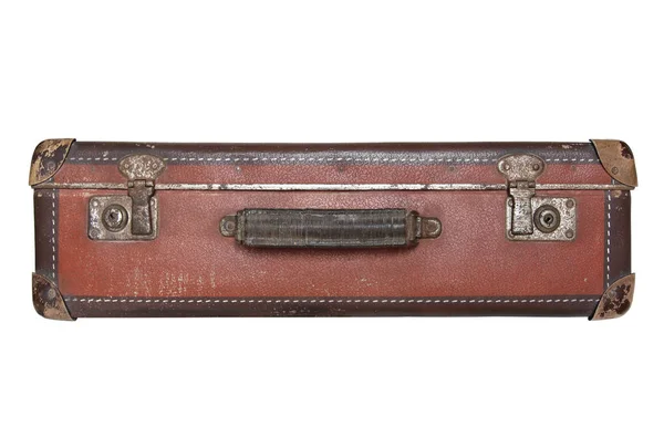 Oude versleten reizende koffer — Stockfoto