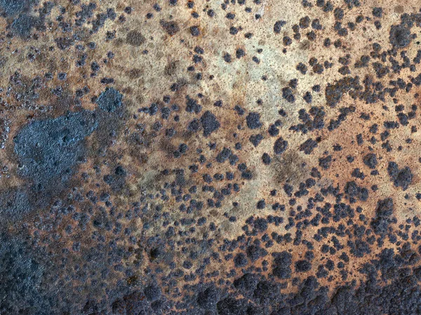 Old corroded surface of the metal plate — Stock Photo, Image