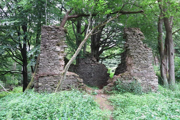 Ruinen der Kirche der Heiligen Apollonia — Stockfoto