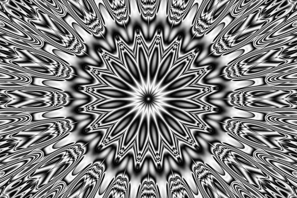 Abstraktes Muster - kaleidoskopisches Muster — Stockfoto