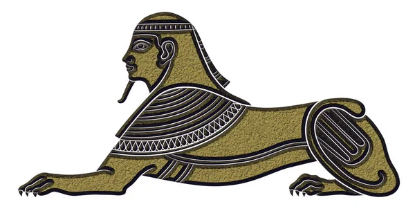 Sphinx - mythisch wezen — Stockfoto