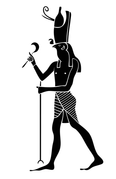 Horus - God of Ancient Egypt — Stock Vector