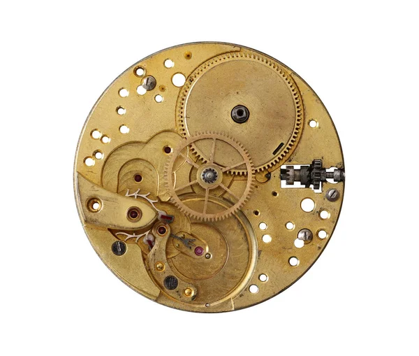 Gedemonteerde uurwerk mechanisme — Stockfoto
