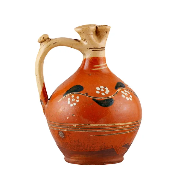 Stary flagon ceramiczne — Zdjęcie stockowe