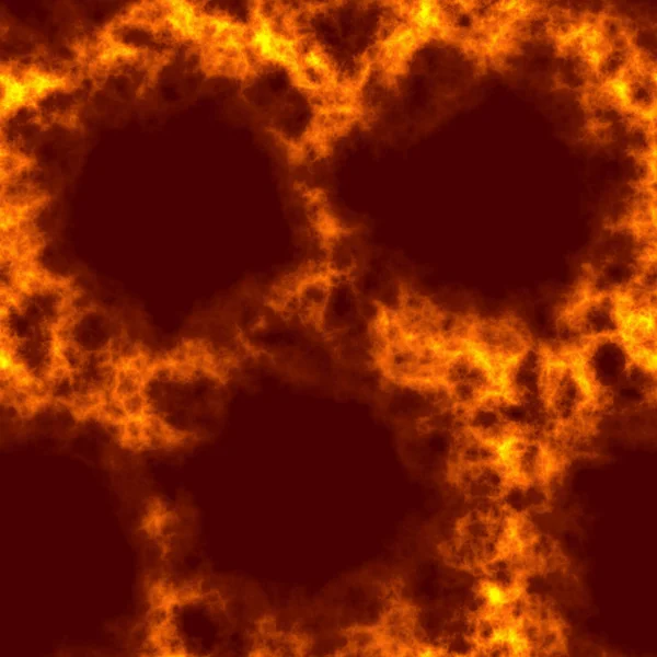 Abstraktní ohnivé lebky — Stock fotografie