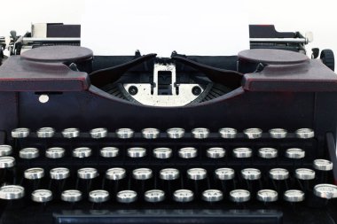 Boş kağıt daktilo makinesi