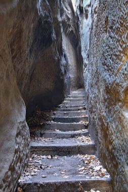 Merdiven - dar yol bohem Paradise kayalar