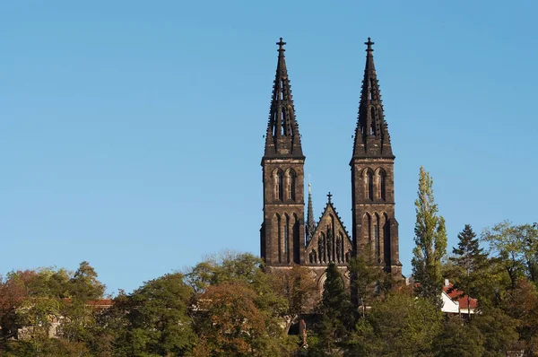 Vysehrad - Chapter Church of St Peter and Paul — Stock Photo, Image