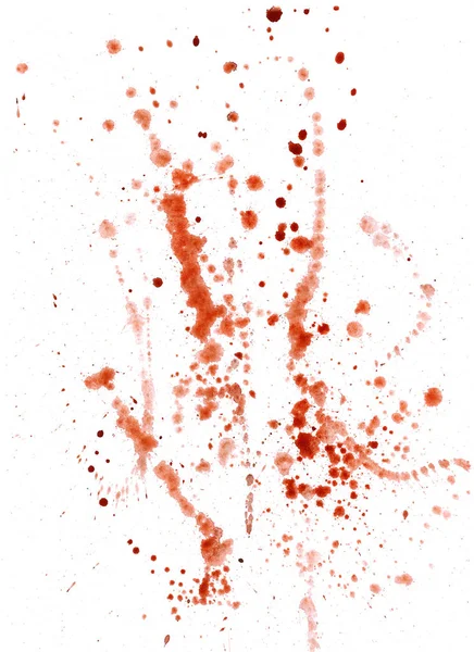 Splatters, splinter, lekeler, lekeleri ve BLOB'lar boya — Stok fotoğraf