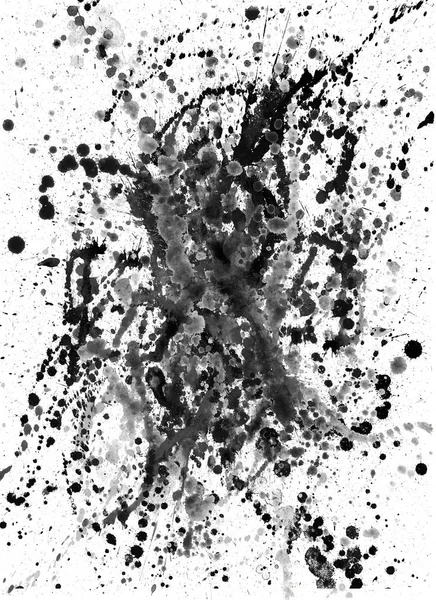 Splatters, splinter, blotches, blots and blobs of paint — Stock Photo, Image