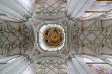 Kladruby, Çek Cumhuriyeti - 27 Temmuz 2016: Gothic kasa