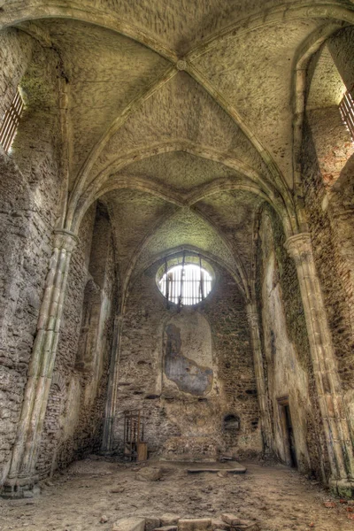 PIVON, REPÚBLICA CHECA, 18 DE JULIO DE 2017: Ruinas del Monasterio — Foto de Stock