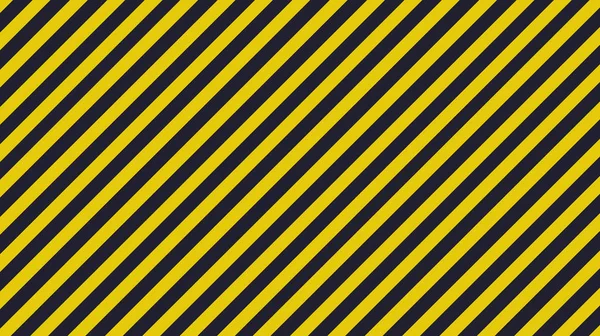 Zwarte en gele diagonale lijnen - waarschuwing lijnen - 16:9 rantsoen — Stockfoto