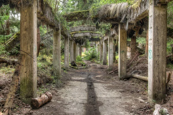 Ruines de l'ancienne mine d'étain Rolava - Sauersack — Photo