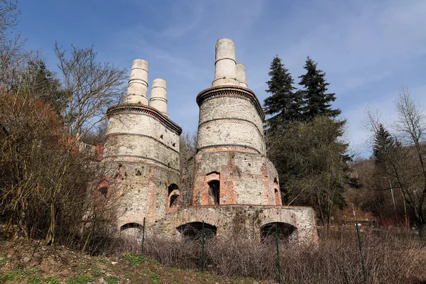 Das Ehemalige Kalkwerk Ist Ein Ehemaliger Industriekomplex Prag Velka Chuchle — Stockfoto