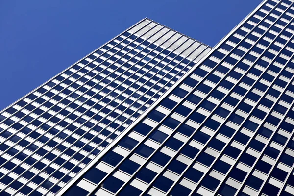 Modern Építészeti Háttér Kék Árnyalatai — Stock Fotó