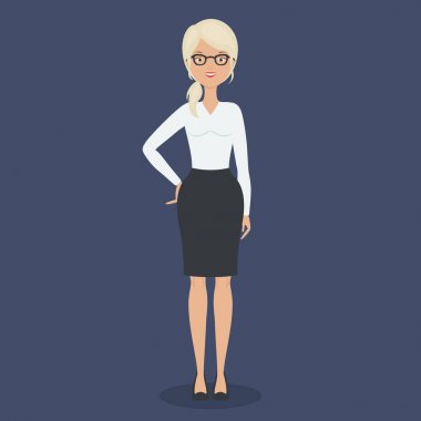 Yalnız kalan genç güzel kadın