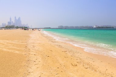 İnsanlar Jumeirah Beach, Dubai, Birleşik Arap Emirlikleri