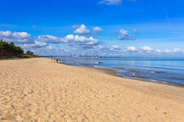 Hermosa playa en el Mar Báltico —  Fotos de Stock