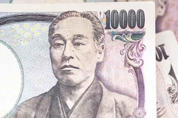 日本的日元纸币 — 图库照片