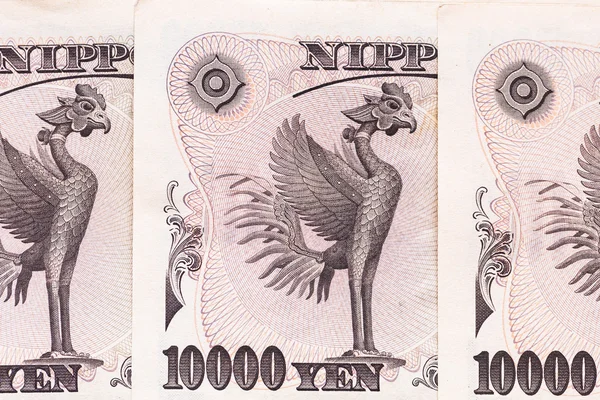 Billetes en yenes japoneses —  Fotos de Stock