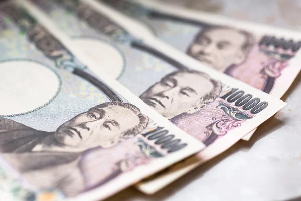 Japanische Yen-Banknoten — Stockfoto