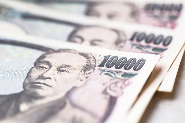 Japanische Yen-Banknoten — Stockfoto