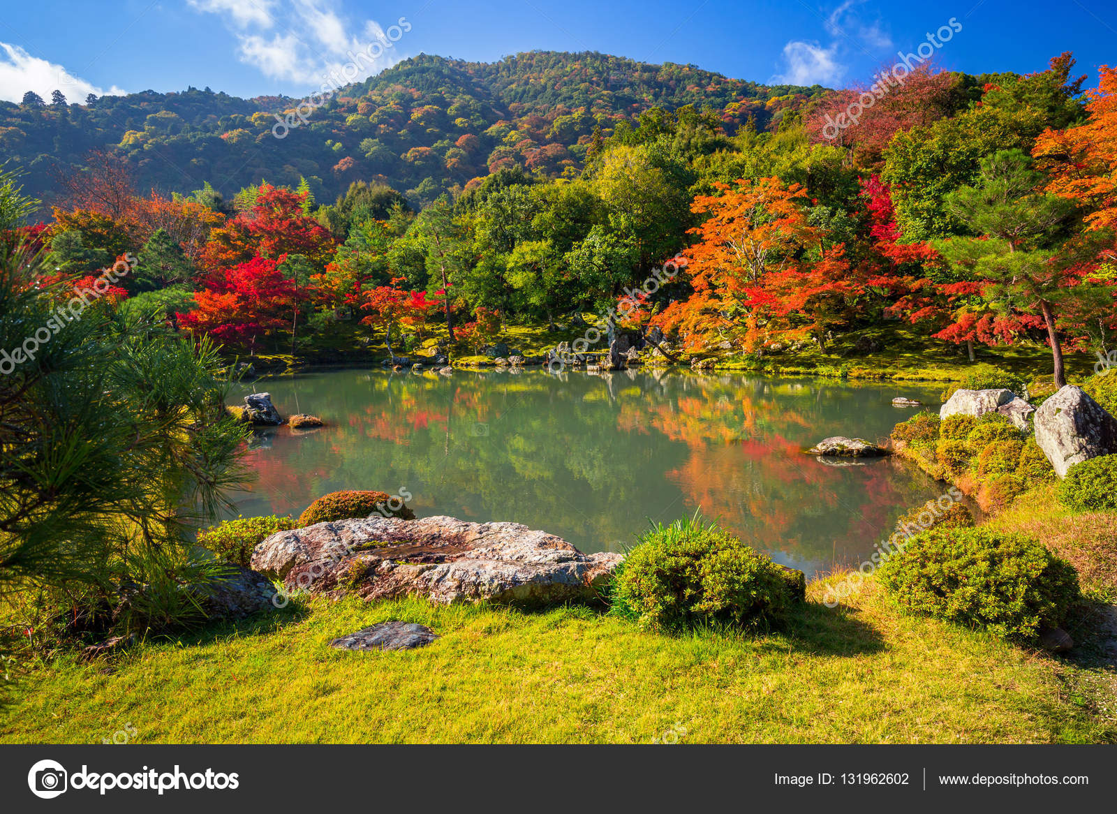 Autumn At Zen Garden Of The Tenryu Ji Temple In Arashiyama Stock Photo Image By C Patryk Kosmider